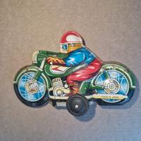 moto motocicletta latta giocattolo made japan