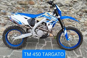 TM 450 FI ES EN ENDURO 2013 TARGATA OMOLOGATA