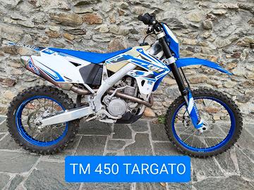 TM 450 FI ES EN ENDURO 2013 TARGATA OMOLOGATA