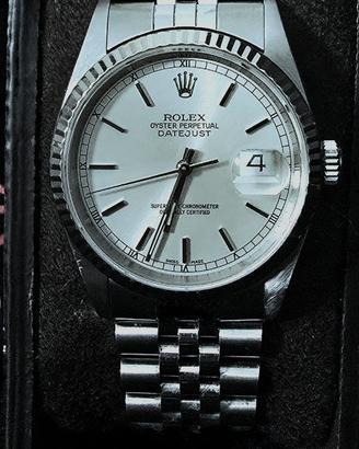 rolex datejust 36 mm ghiea oro bianco