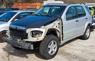 Ricambi Mercedes ML 270 cdi W163 (NO PARAURTI)