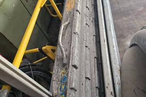 Rampa in alluminio per pianale. 