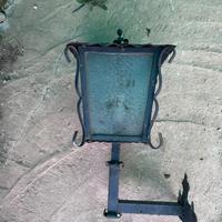 Lampioni in ferro  da muro