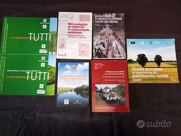 Lotto 7 libri difesa dell'ambiente reti ecologiche