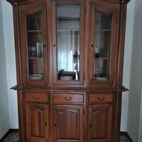 Mobile sala Credenza con vetrina