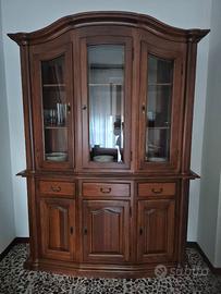 Mobile sala Credenza con vetrina