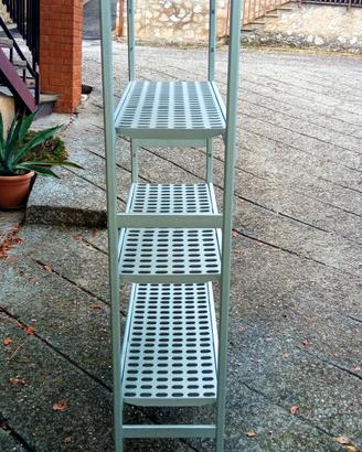 Scaffale in alluminio per alimenti