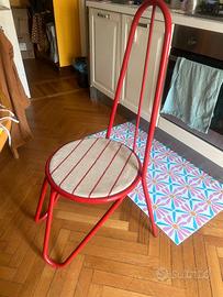 Coppia di sedie anni 60 modernariato