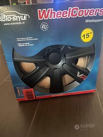 AutoStyle Set di 4 Copricerchi VR 15 Pollici Nero