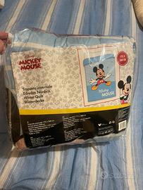 Piumone invernale Disney Mickey Mouse nuovo