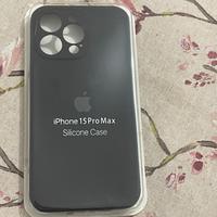 Cover in silicone iphone 15 pro max Nuova