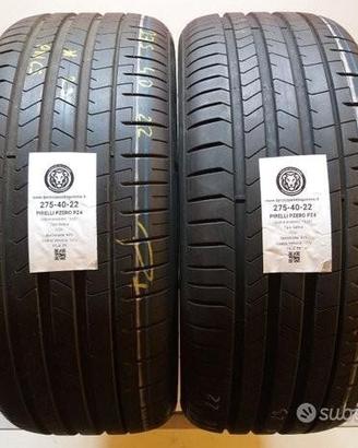 2 gomme 275 40 22 pirelli a10241