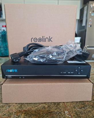 Reolink NVR PoE 8 Canali con 2TB HDD 8-410
