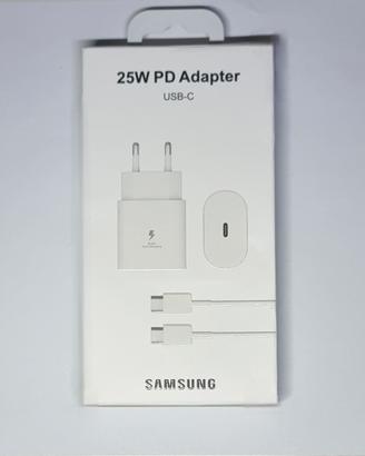 Caricatore Samsung 25W originale con Cavo USB-C 