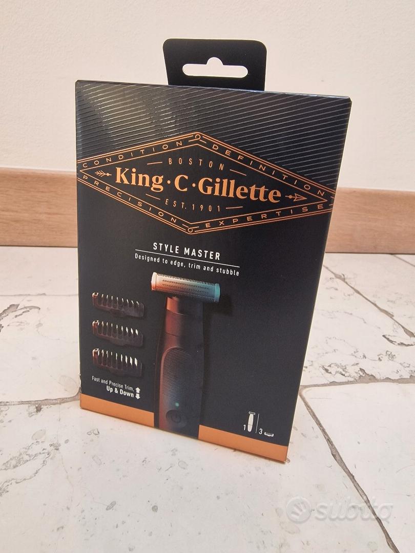 Gillette King C. Gillette - Regolabarba Senza Fili Style Master