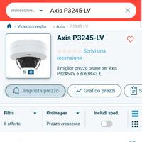 Kit videosorveglianza 6 telecamere con dvr