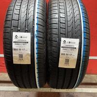 2 gomme 205 55 17 pirelli rft a3622