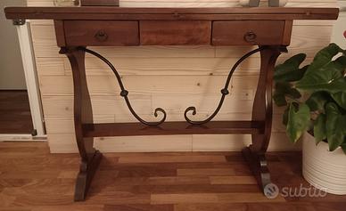 Tavolo fratino in legno massello