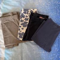 Leggings bambina taglia 9/10 anni