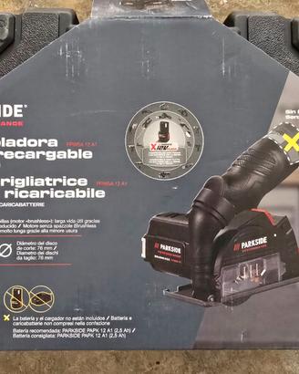 Mini smerigliatrice angolare 12v parkside