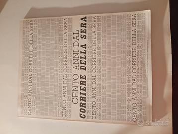 volume 100 anni dal corriere della sera 