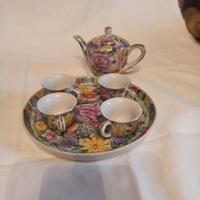 servizio vintage di porcellana cinese 