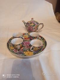 servizio vintage di porcellana cinese 