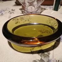 Posacenere verde vetro Murano