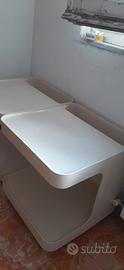 Tavolino Vintage Space Age "Game" Longato anni '70