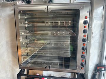 Girarrosto e forno industriale