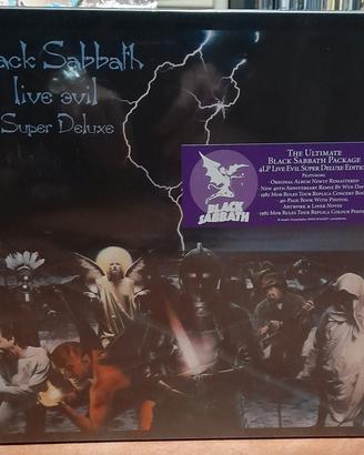 BLACK SABBATH live evil Super Deluxe - sigillato