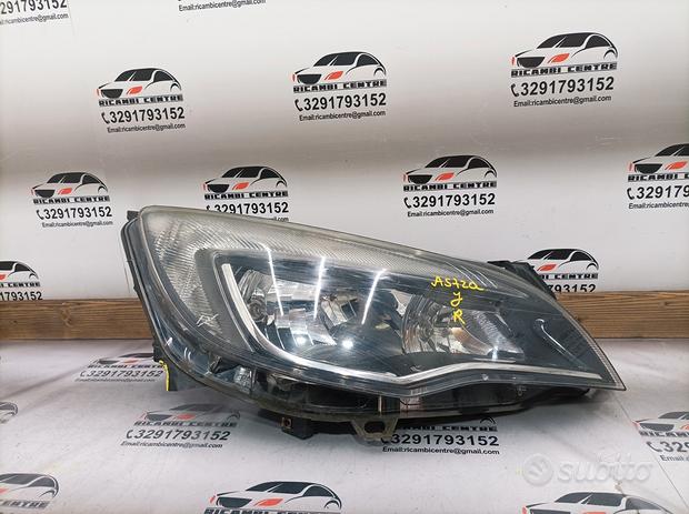 Faro fanale anteriore dx opel astra j 2010-2012