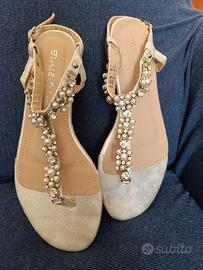 Sandali donna infradito Fiori e Spine 