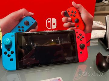 Nintendo Switch piu giochi piu accessori