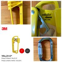 Materiali tree climbing e arrampicata