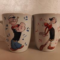 coppia tazze Popeye