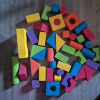 50 pezzi costruzioni morbidi 