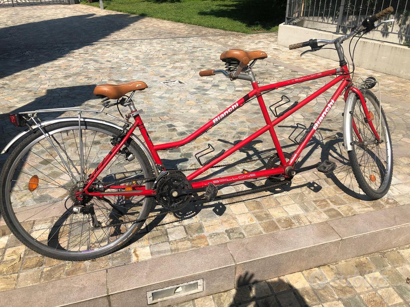 Tandem bianchi lo spillone Biciclette In vendita a Brescia