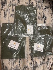 3 Tshirt manica cirta Esercito tg.L