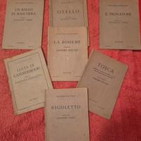LIBRETTI D'OPERA  - CASA EDITRICE RICORDI 