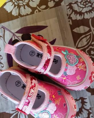 Primavera Estate sandaletti rosa bambina 19 Mio ch