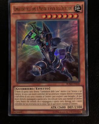 Yugioh combattente delle lame il maestro di spada