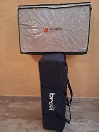 Lettino da campeggio più materassino