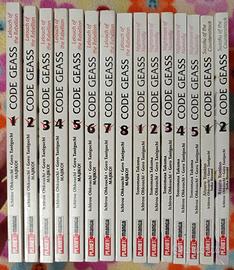 Manga Code Geass Lelouch 8, Nunnally 5, Suzaku 2