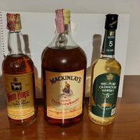 Bottiglie da collezione, alcoolici
