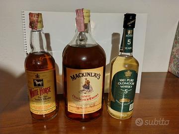 Bottiglie da collezione, alcoolici