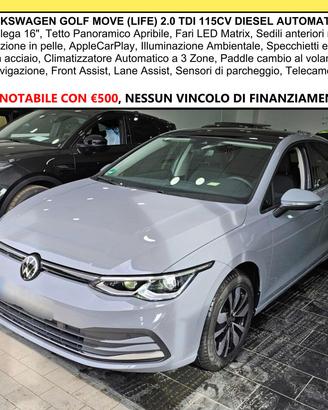 Volkswagen Golf Move Style Tetto Apribile TDI DSG 