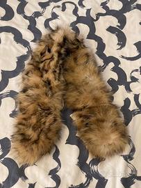 Sciarpa in vera pelliccia calda