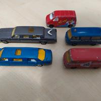 Collezione 5 modellini Majorette 