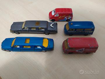 Collezione 5 modellini Majorette 